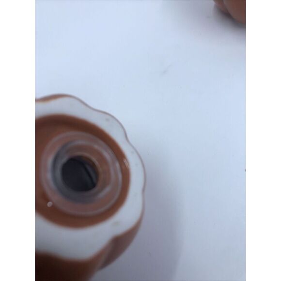 Vintage Ceramic Pumpkin Salt And Pepper Shaker Set - Picture 11 of 13